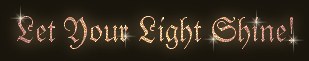 Let Your Light Shine!
