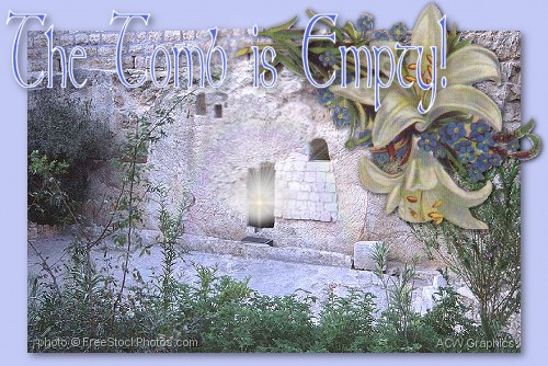 The Tomb Is Empty!